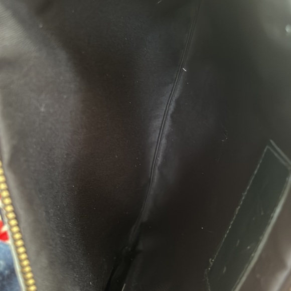 Oliveve Hair Calf Leopard Print Clutch - Picture 8 of 10